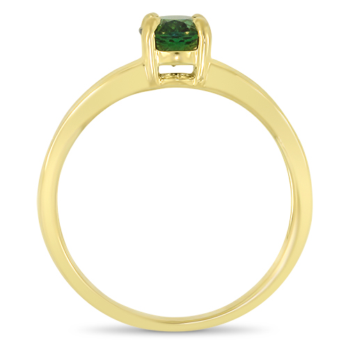Maine Green Tourmaline Ring
