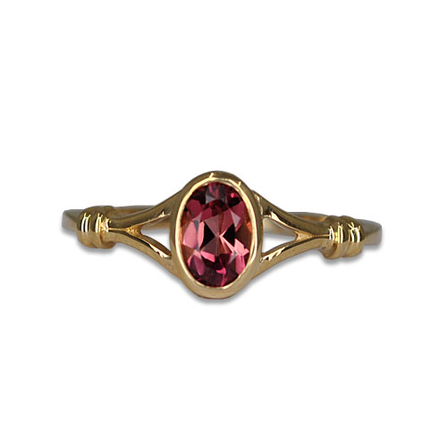 Maine Pink Tourmaline Ring