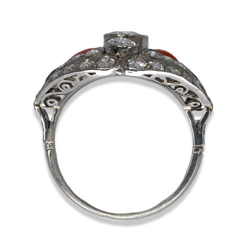 Vintage Diamond Ring Profile
